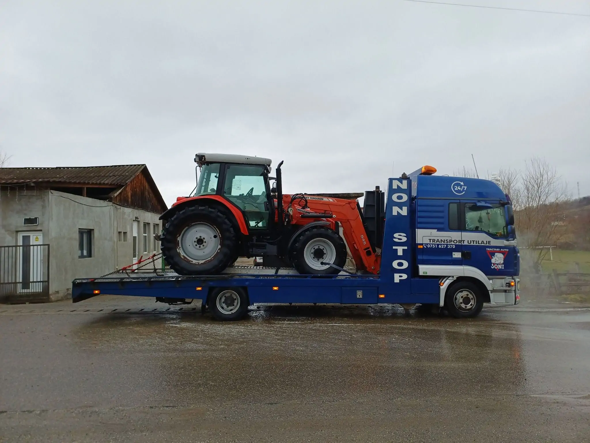 Firmă de transport utilaje Baia Mare.